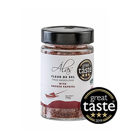 intro fleur de sel with smoked paprika Salts & spices