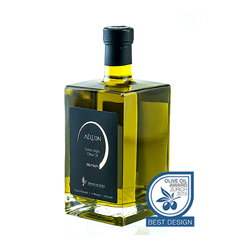 intro olive500l Extra Virgin Olive Oil 500ml Glass Bottle