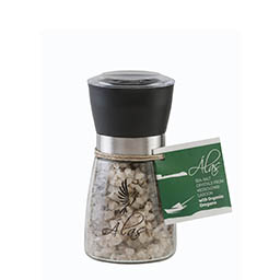 intro 2 alas messolongi with organic oregano Sea salt crystals from Messolongi with organic oregano 160g