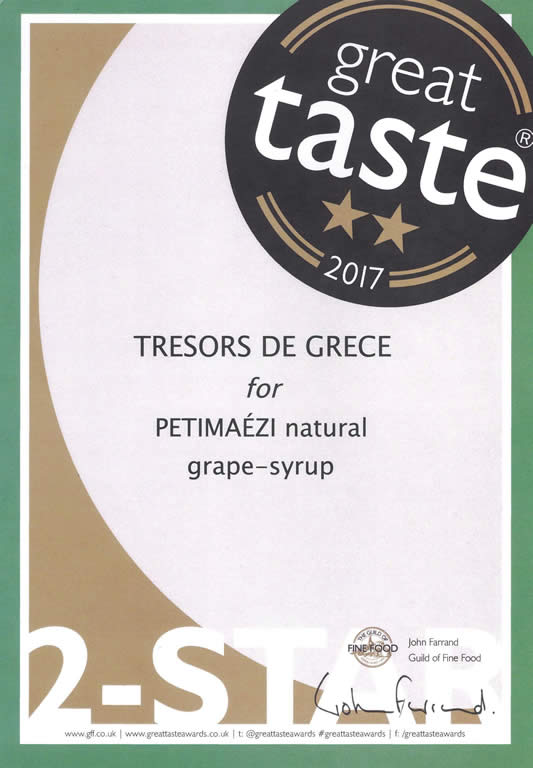 0055 Petiézi Natural grape syrup GREAT TASTE 2 STARS